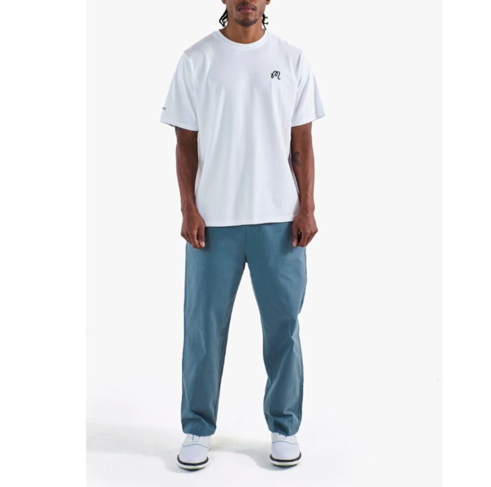 Malbon Bermuda Tee White Size 2XL